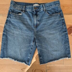 Ann Taylor LOFT Blue Denim Bermuda Shorts Sz.6